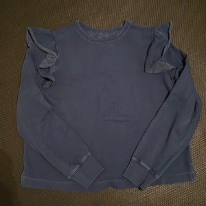 Old Navy weathered blue sweatshirt, size M